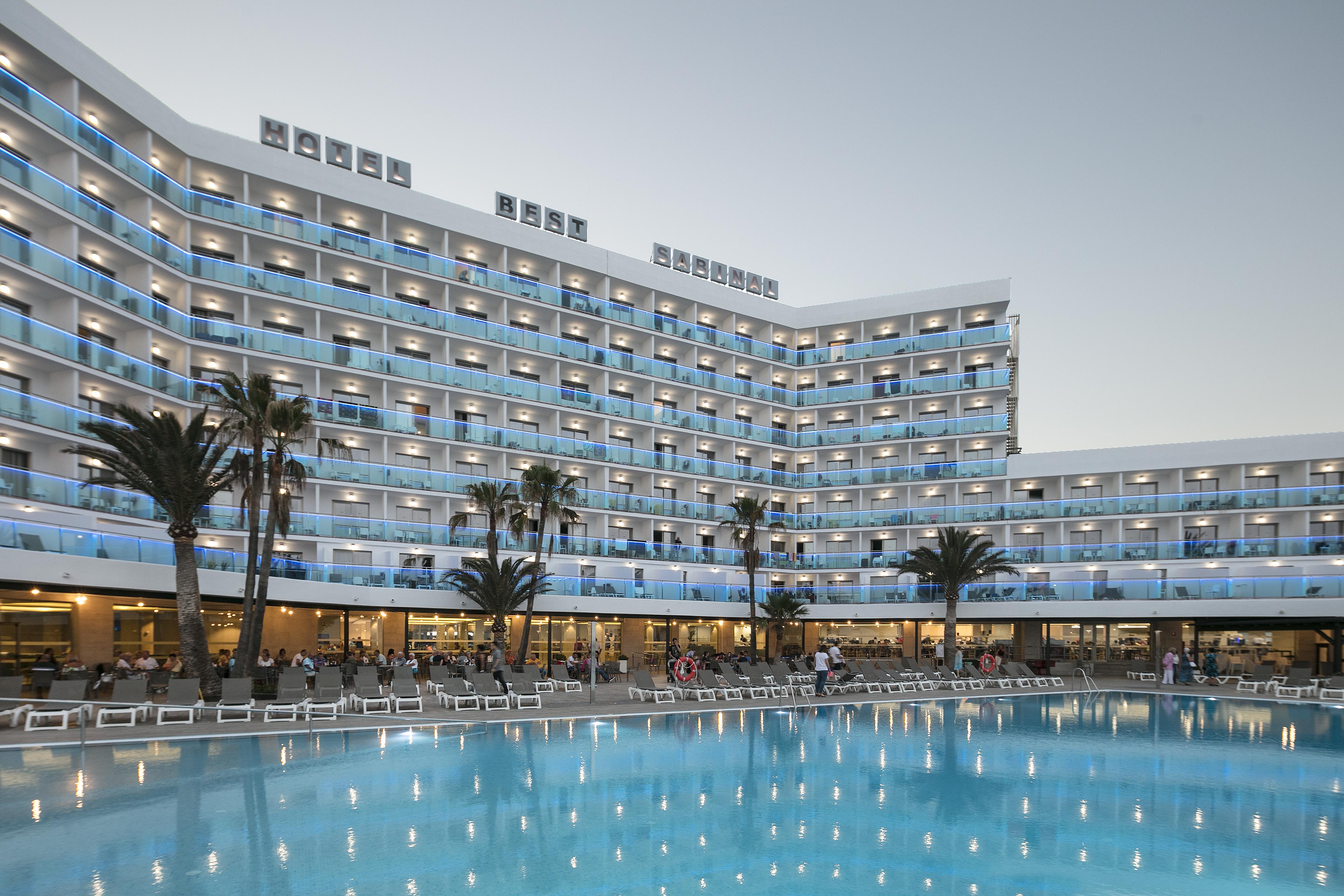 Hotel Best Sabinal Roquetas de Mar Exteriör bild